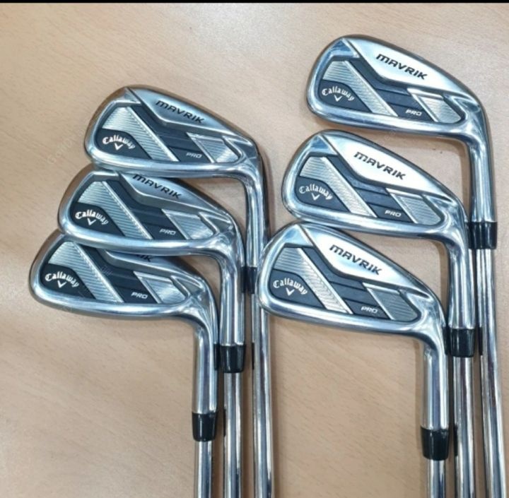 [중고] 캘러웨이 겔러웨이 메버릭 pro 스틸샤프트 아이언셋트