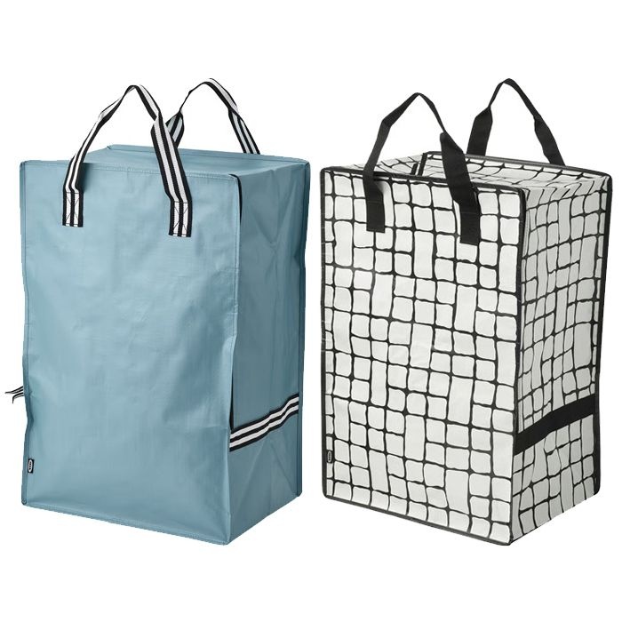 [롯데백화점] 이케아 GORSNYGG 예르스뉘그 가방 72L 40x30x60cm 백팩 빨래가방 장바구니 분리수