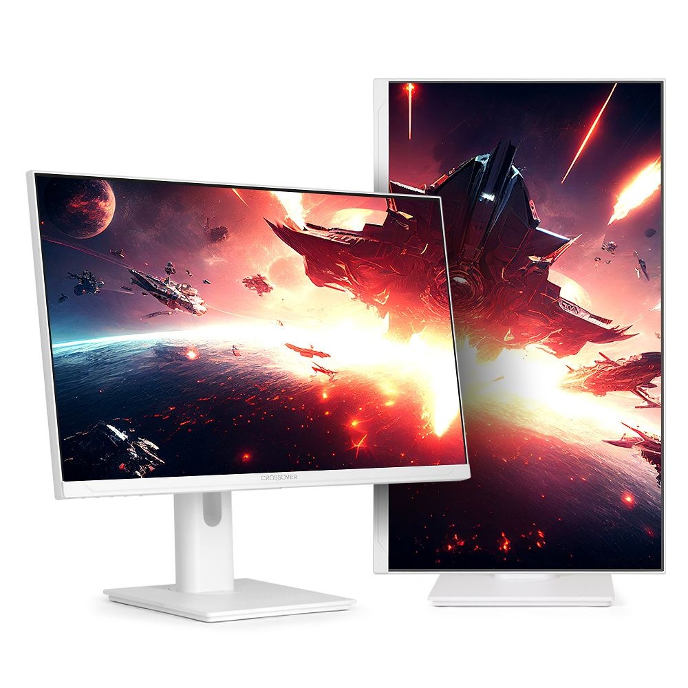 크로스오버 27QNA955 나노IPS 210 WQHD 화이트 Ai게이밍 멀티스탠드