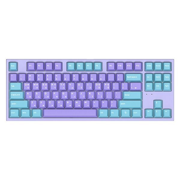 [COX] 유선 기계식 미니키보드, CMK87R PBT, 자석축, 래피드트리거, 8K [퍼플/USB]