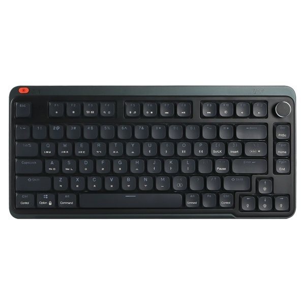 G-Clicker 유,무선 블루투스 기계식 키보드, 지클릭커 SPK80 블랙