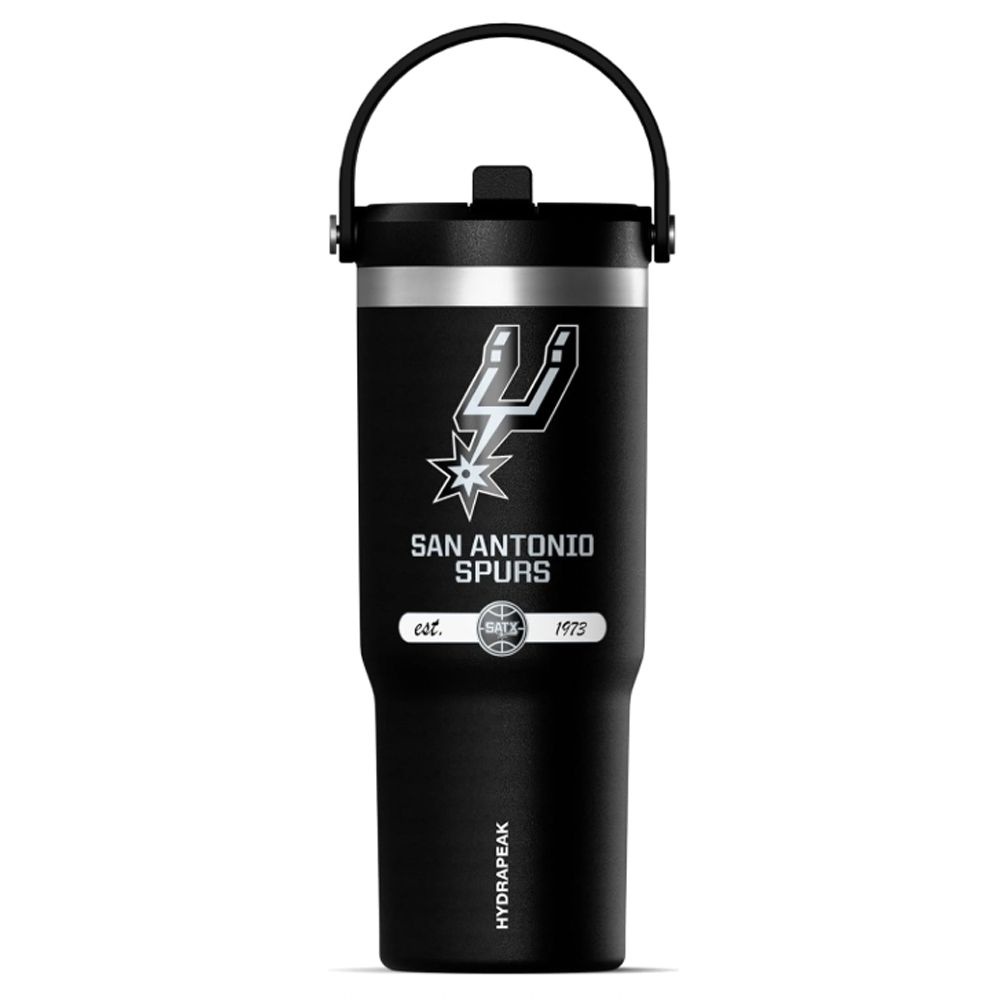 [해외] 하이드라피크 NBA 샌안토니오 스퍼스 노마드 32온스 텀블러 스테인리스 스틸 물병