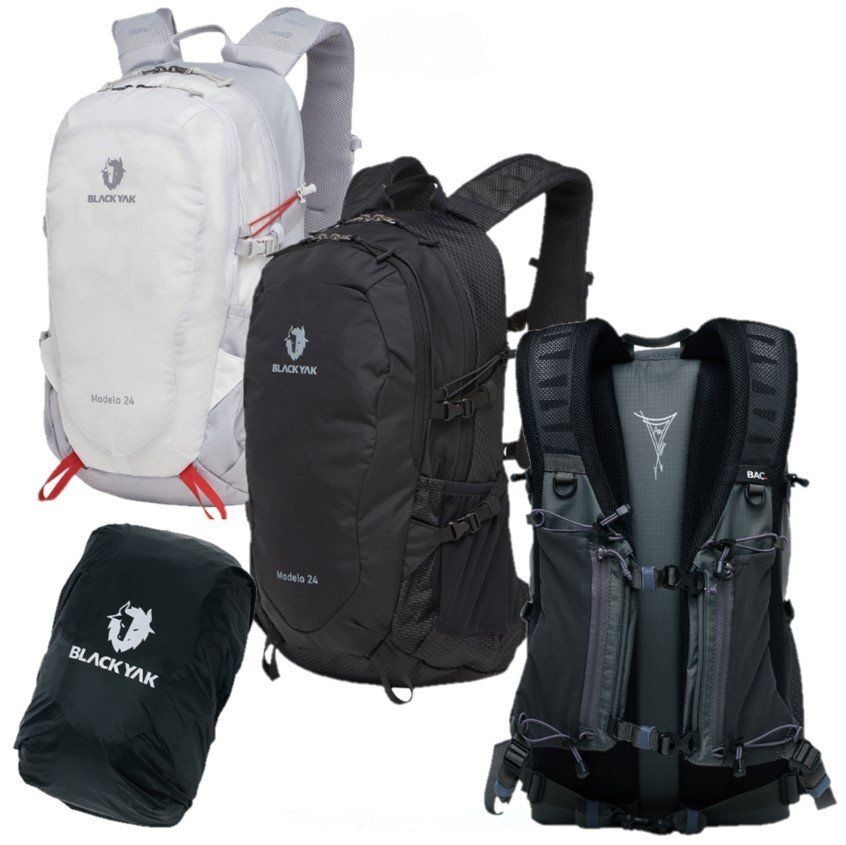 [국내매장판]  블랙야크 남성/여성 공용가방 24리터 트레킹/등산 배낭 모델로라이트24 4904 가벼운 데일리