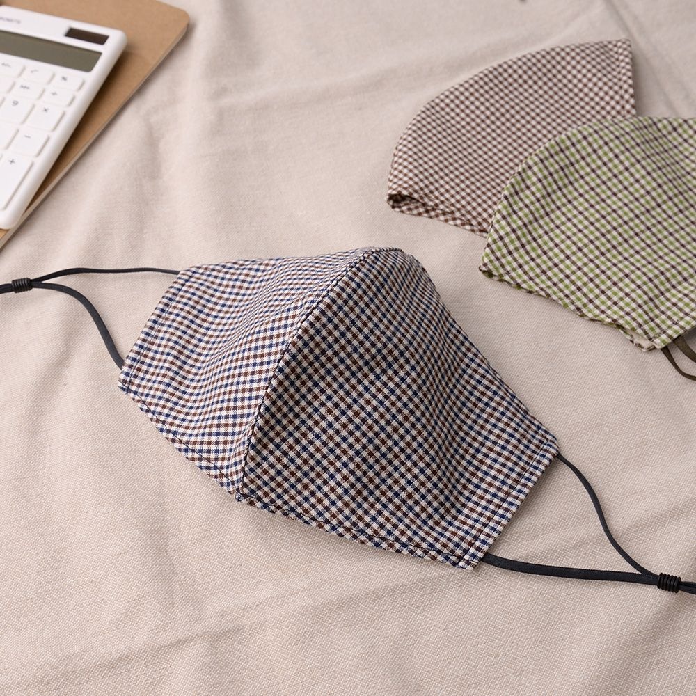 국내생산 필터교체형 끈조절 가능 코심지장착 특허받은 오가닉 면마스크 3종세트 대형