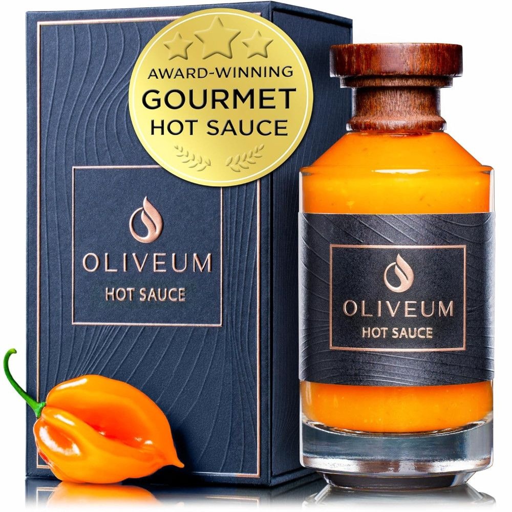 [해외] Oliveum Hot Sauce  올리비움 핫소스  유기농 하바네로 고추를 추출 피자 파스타 튀김 소스 100ml