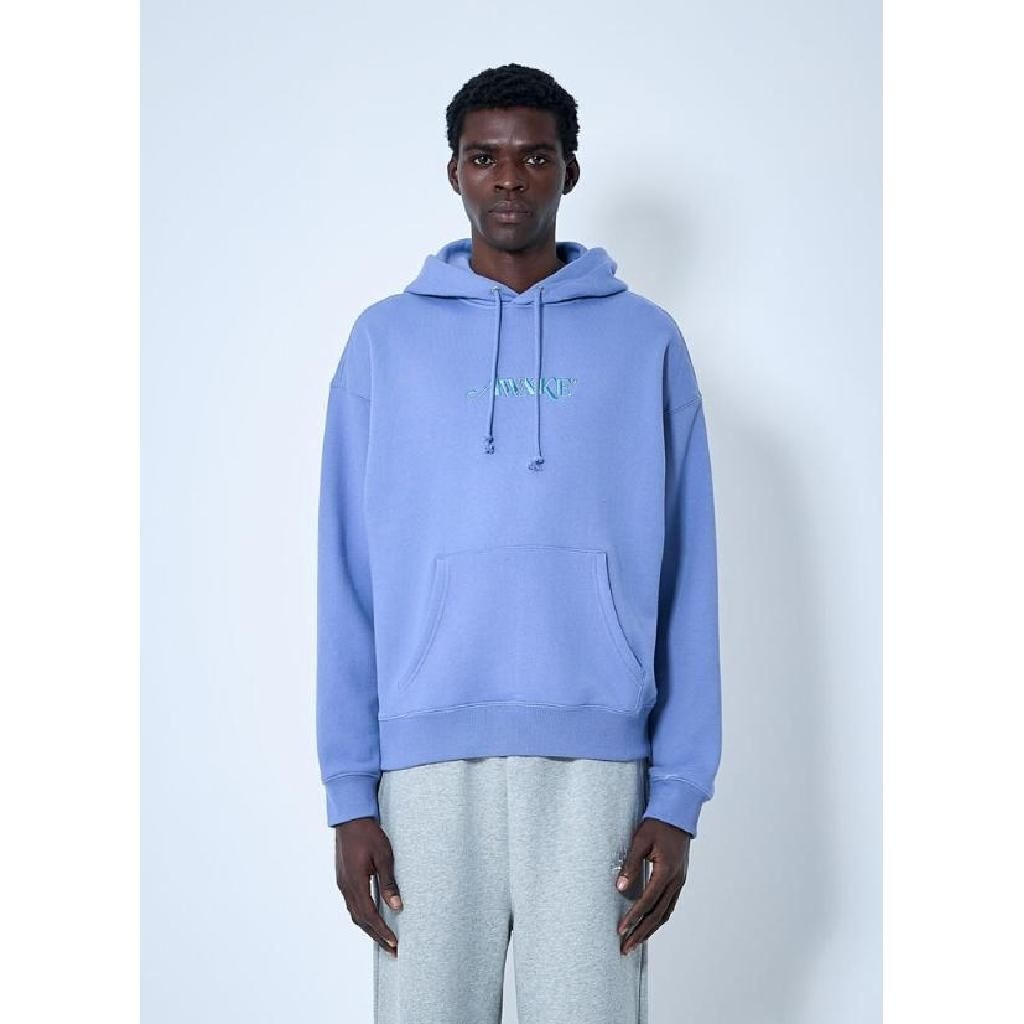 AWAKE A.W.A.K.E. 남성 로고 모티프 후드티셔츠 AWK SP25 HD002 TP845710932