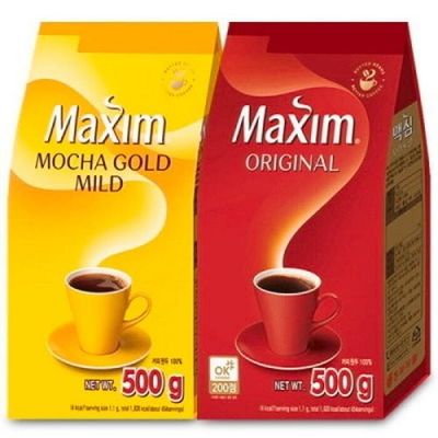 [맥심] 모카골드 마일드/오리지널 500g 커피 자판기 리필용