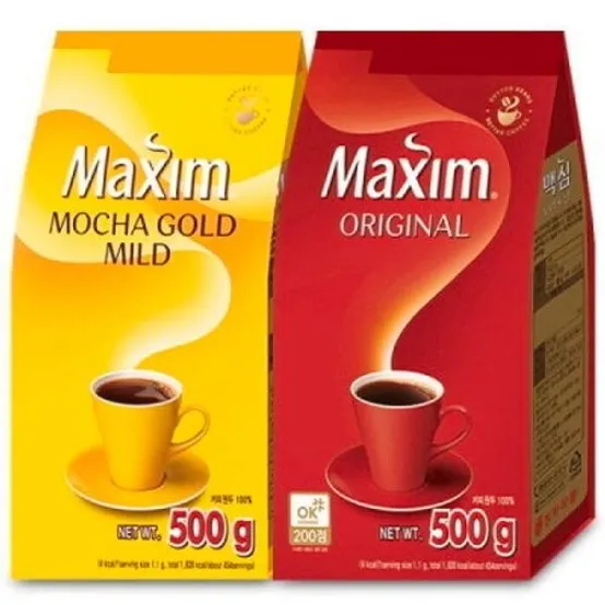 [맥심] 모카골드 마일드/오리지널 500g 커피 자판기 리필용