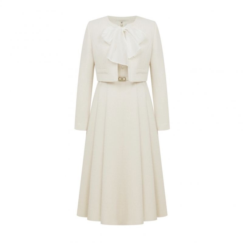 [롯데백화점] 라인 N057 타이 벨티드 미디 원피스 NWOPPK3400 LE1220615290