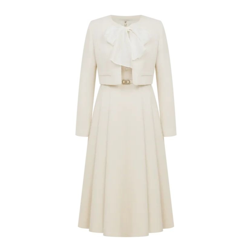 [롯데백화점] 라인 타이 벨티드 미디 원피스 (NWOPPK3400) LE1220641055