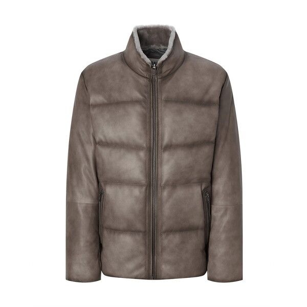 [DAKS] [AK수원점] [닥스] 25FW PREMIUM 남성 하이엔드 투톤 양가죽 다운 DGJU5D871S3