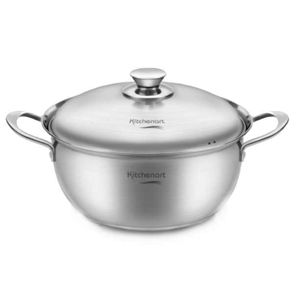 키친아트 베니 스텐 곰솥냄비 인덕션 찌개냄비 26cm