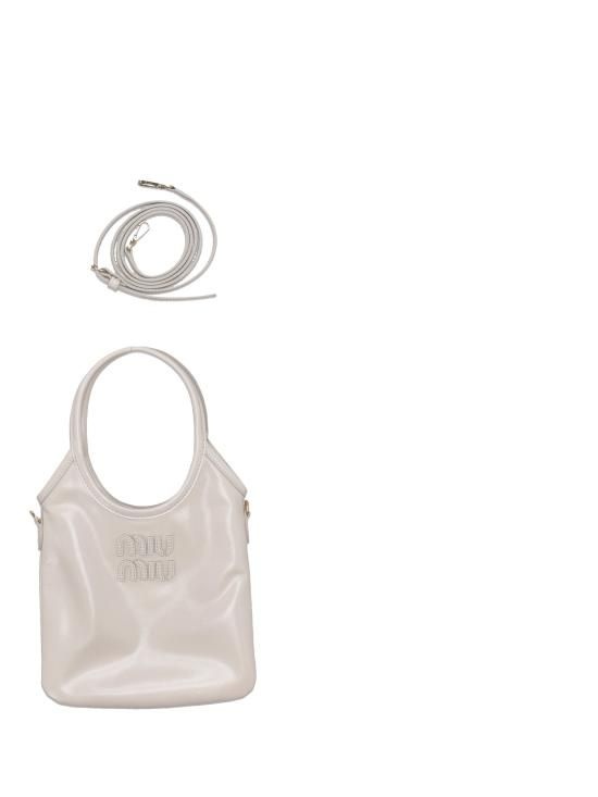 [해외] 미우미우 26FW 미우미우 숄더백 5BA281VOLI2IEO F0009 BIANCO
