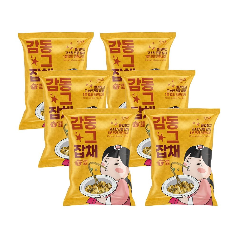감동그잡채 165g x 6개