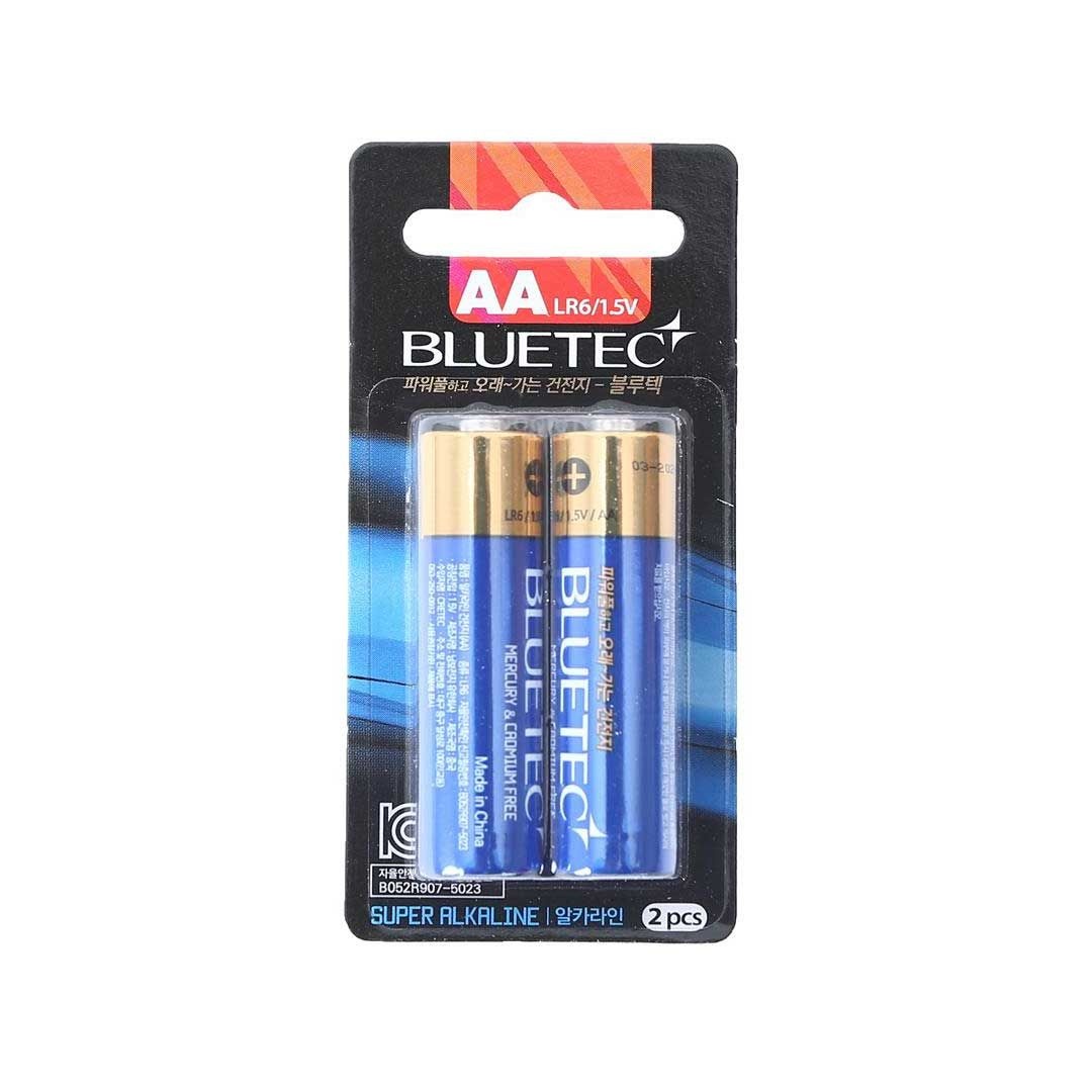 블루텍 건전지 AA 건전지(LR06) 1.5V 알카라인 카드형 1박스 (2eax20판)