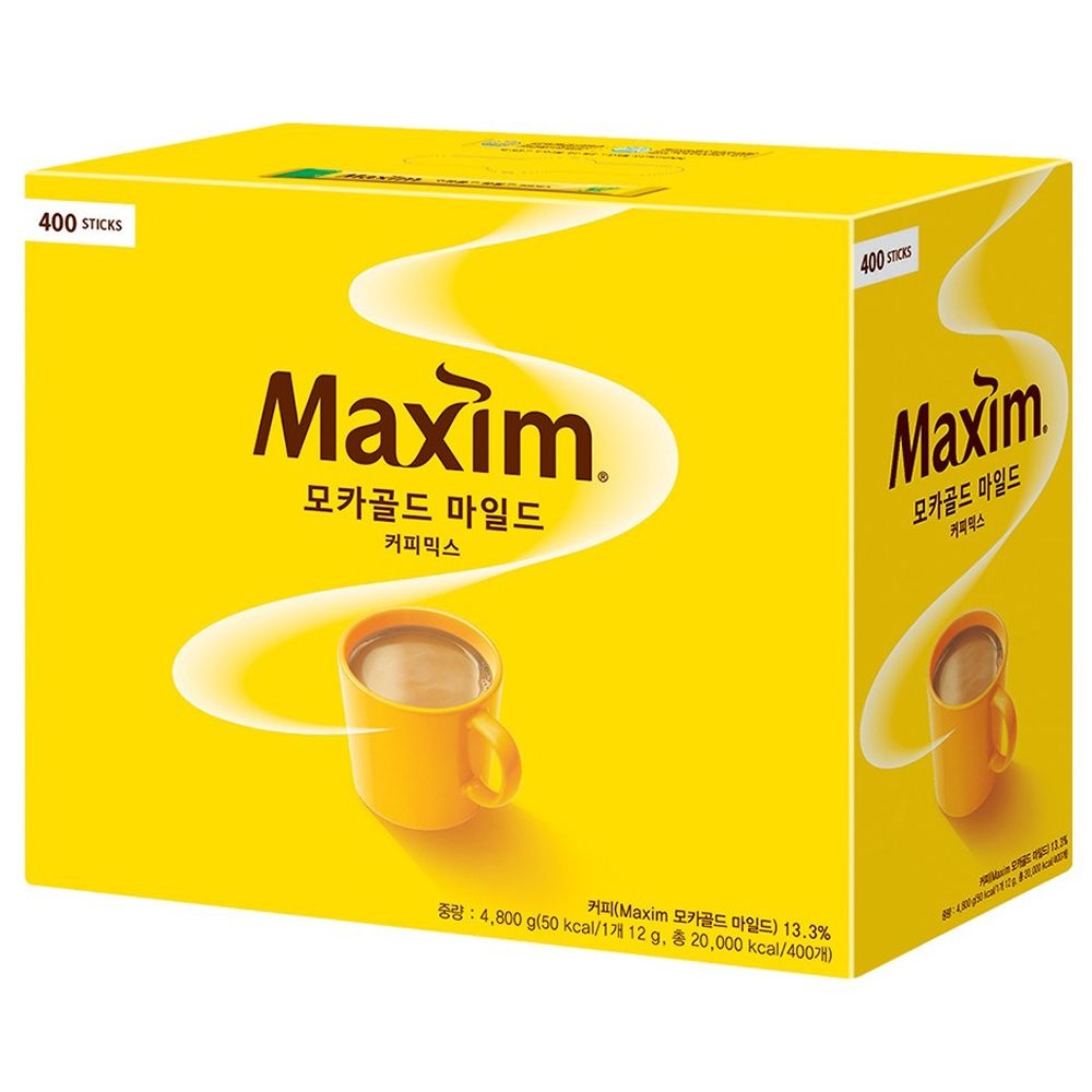 [온누리7%혜택]맥심 모카골드 마일드 커피믹스 400T 대용량