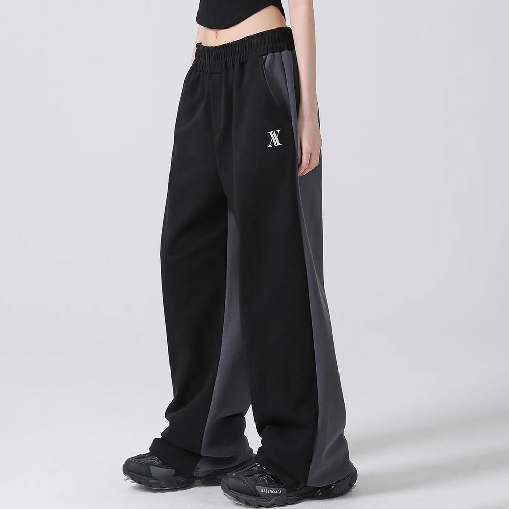 Reverse wide training Pants BLACK