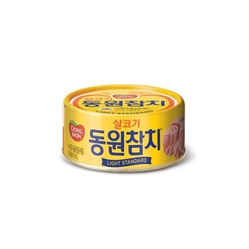 [온누리7%혜택]동원참치 살코기 참치캔 200g 2개/5개/10개 (동원참치 살코기 참치캔 200g 2개)