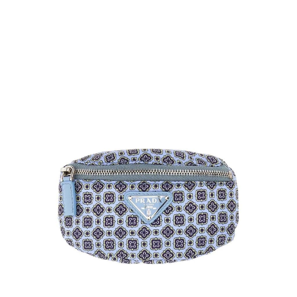 프라다 X45 2TT0952CXN F0637 Printed nylon wrist pouch