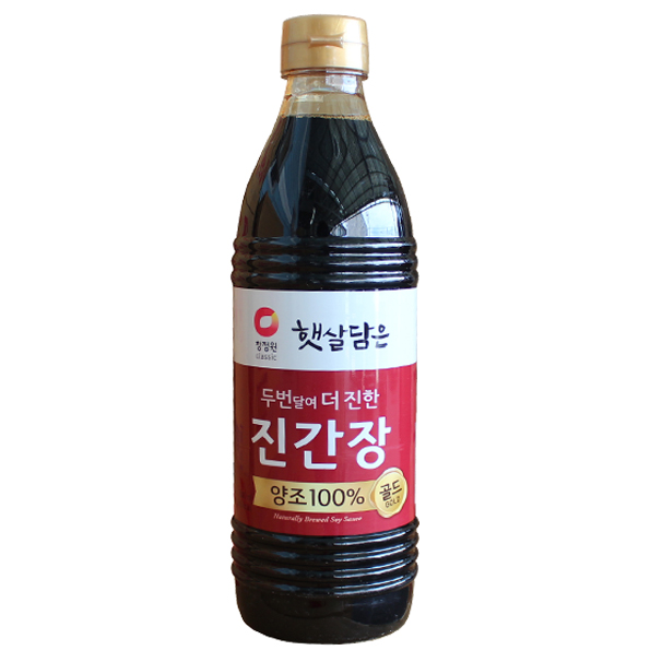 [온누리7%혜택]대상 청정원 햇살담은 진간장 골드 840ml
