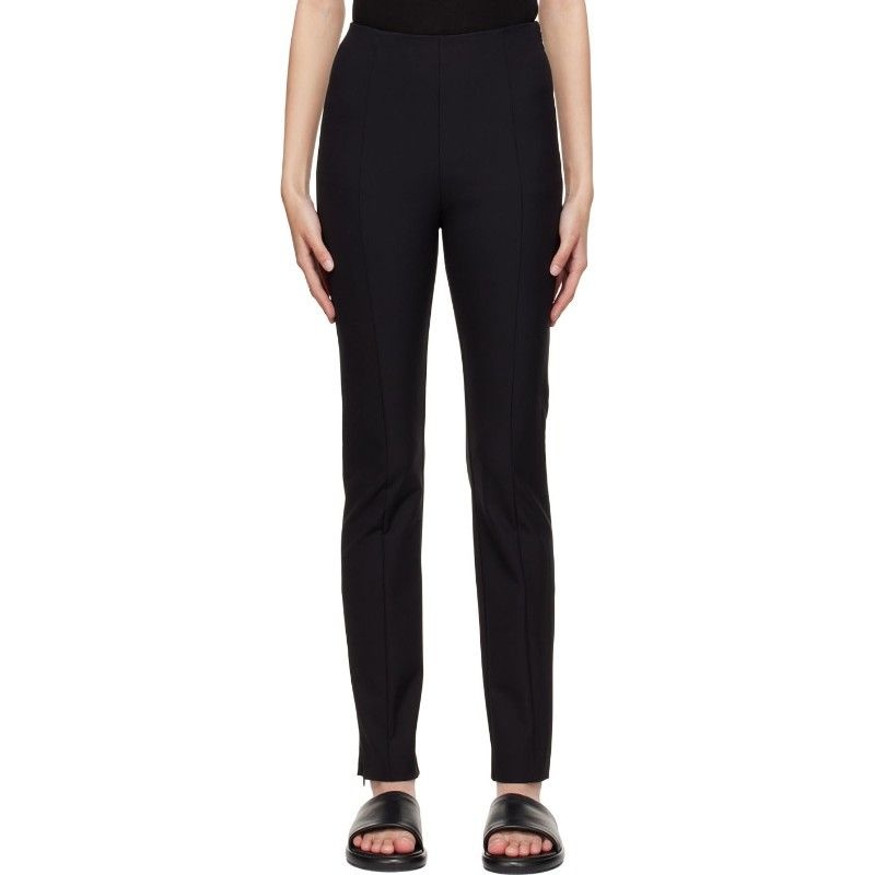 BY MALENE BIRGER 바이 말렌 비거 블랙 리사보아 슬랙스 222295F087006