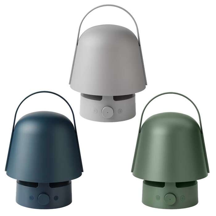 이케아 이케아 VAPPEBY 바페뷔 블루투스 스피커 전등 실외용/캠핑스피커/무드등스...