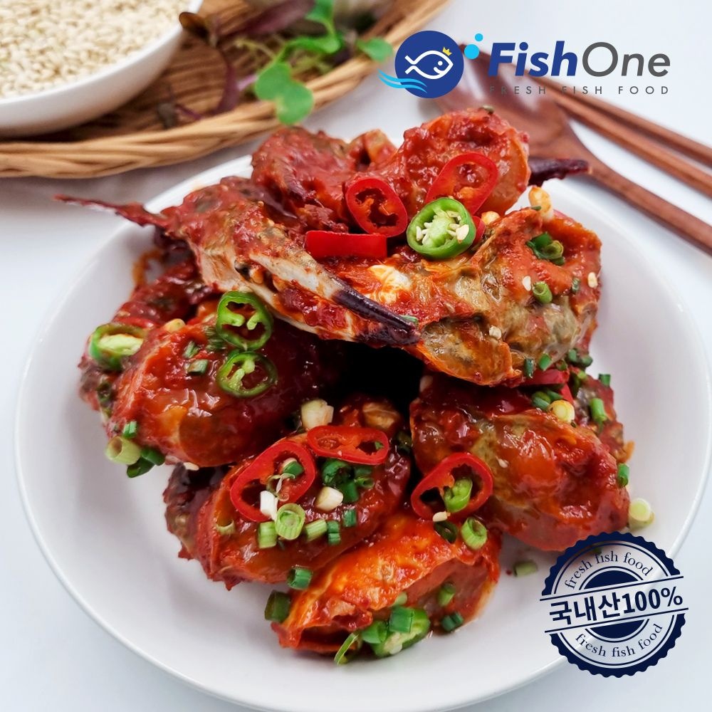 (현대Hmall) [피시원] 국내산 양념꽃게장 300gx3팩