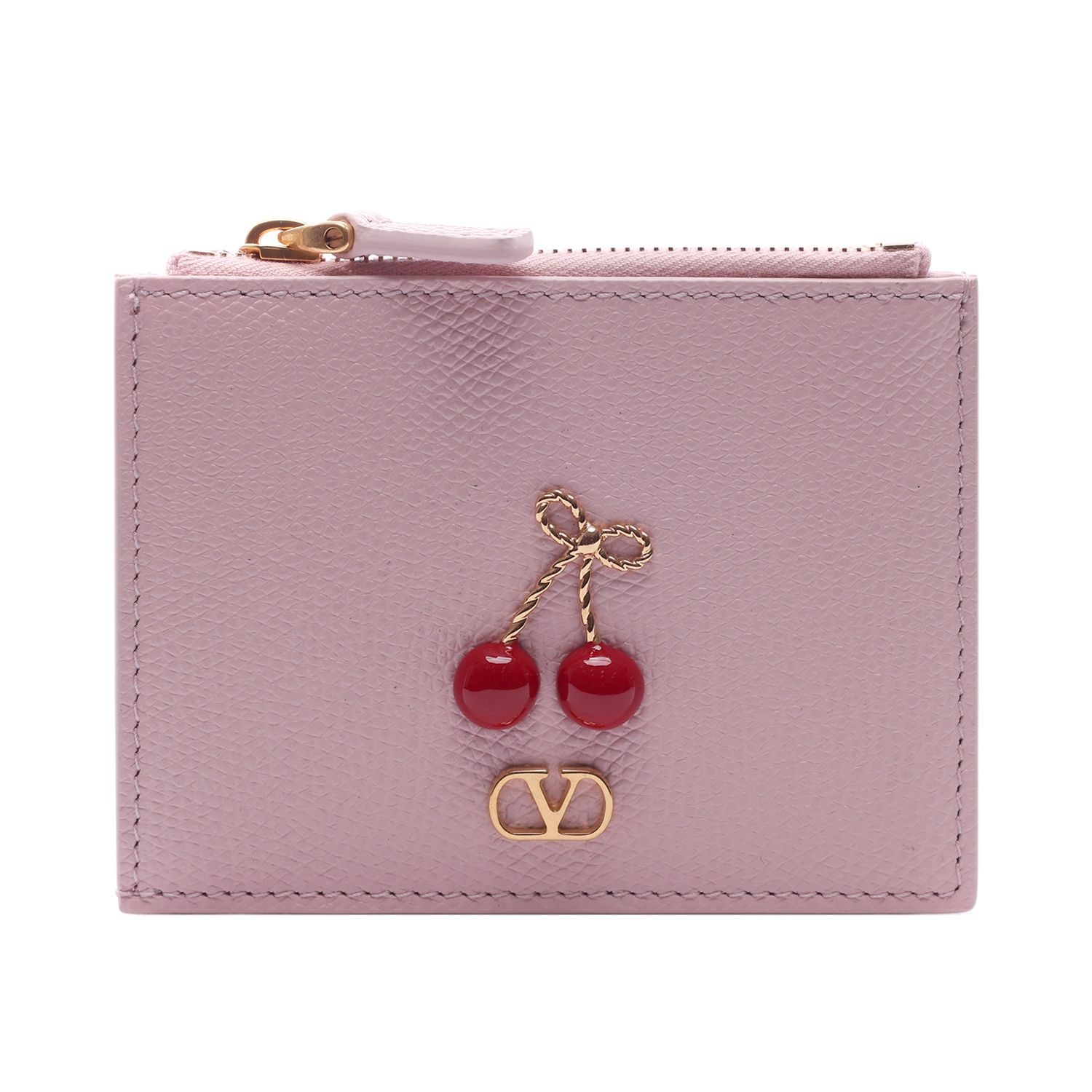발렌티노 발렌티노 [패션플러스][발렌티노]26SS 여성 브이로고 시그니처 지퍼 카드지갑 (8W2P0AY2 WGX 16Q 26S)