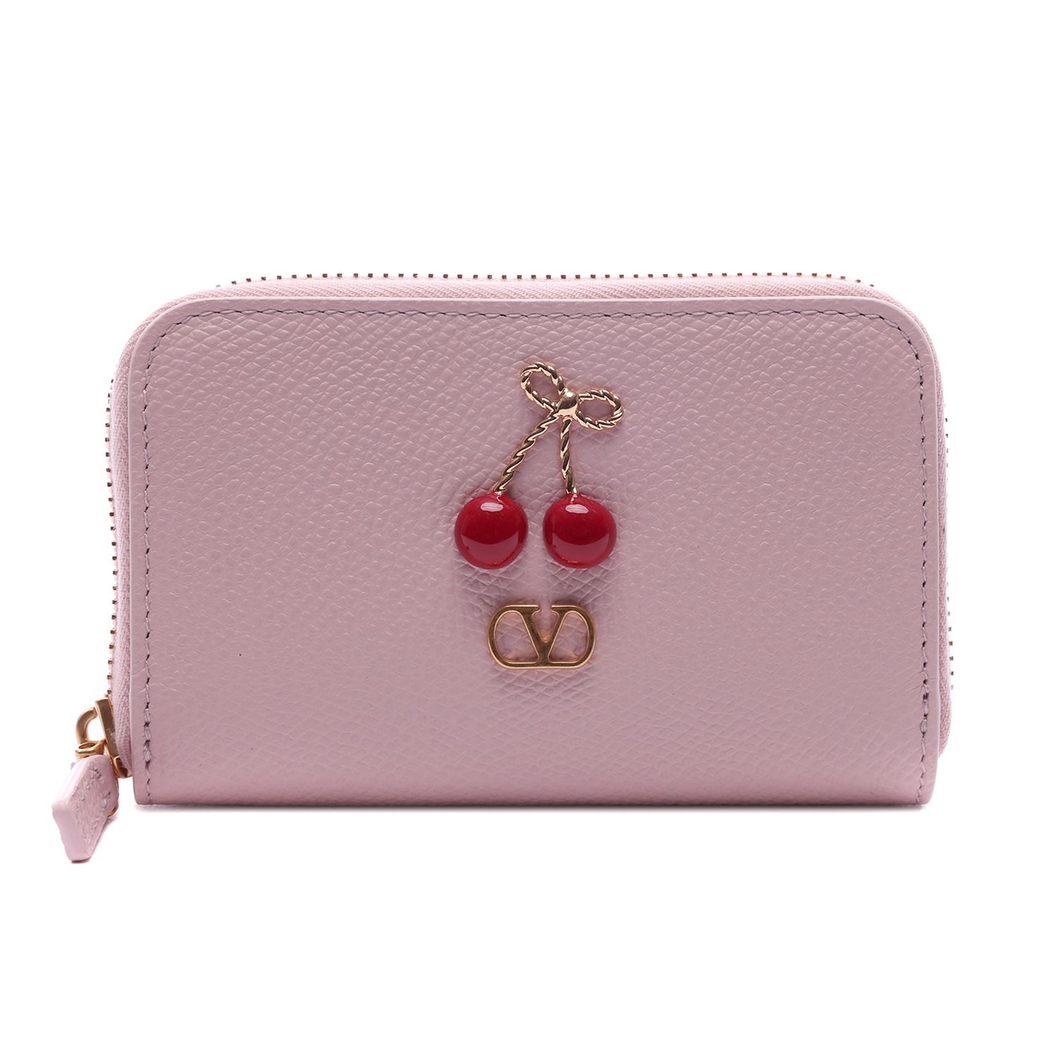 발렌티노 발렌티노 [패션플러스][발렌티노]26SS 여성 브이로고 시그니처 지퍼 카드지갑 (8W2P0AX9 WGX 16Q 26S)