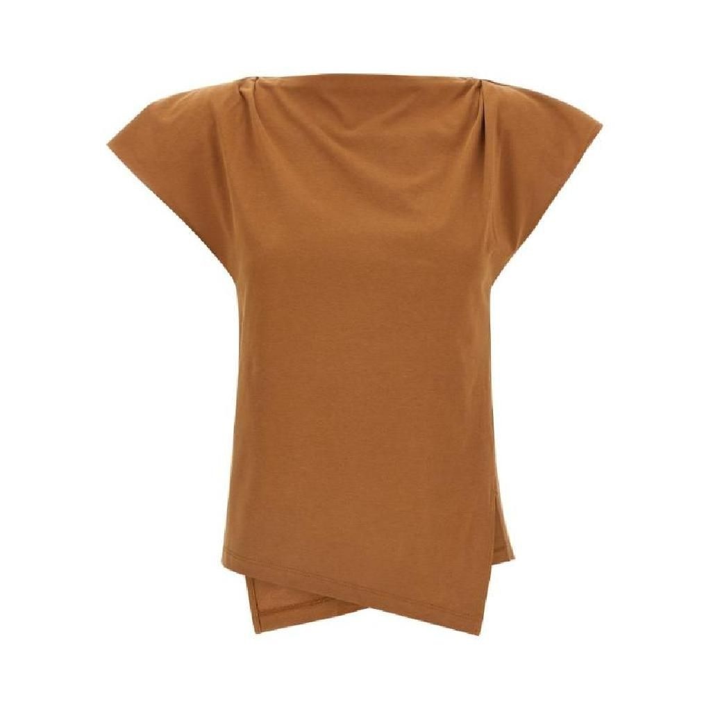 이자벨마랑 Isabel Marant 비대칭 반소매 티셔츠 TS0097FAA1N41I 50CA TP946613199