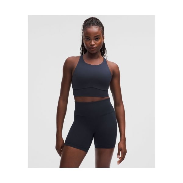 LULULEMON LULULEMON 룰루레몬 에너지 하이넥 롱라인 브라 에볼브 *미디엄 서포트, B–D컵 LW2EKHS-031382 121705