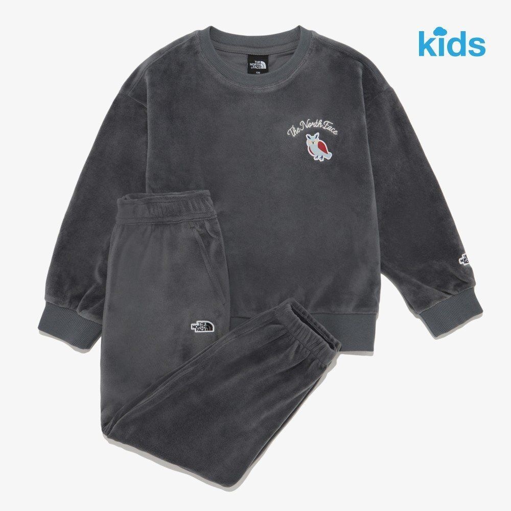 노스페이스키즈 NM5MR62T 키즈 애니메이트 스웻 세트 KS ANI-MATE SWEAT SET 20251016