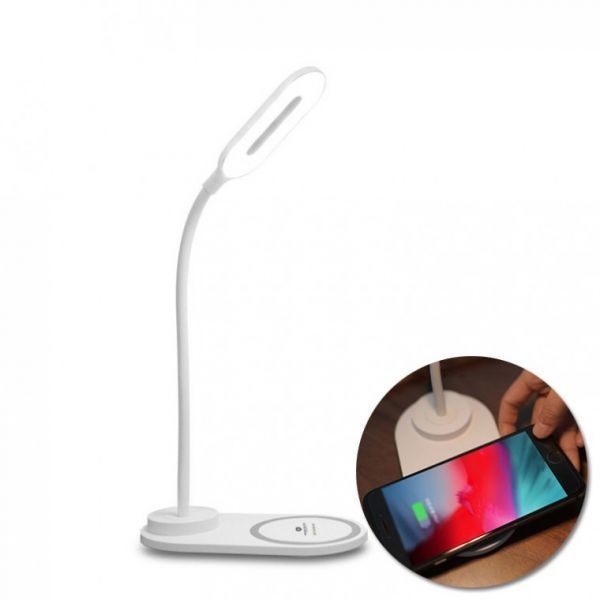 고속무선충전기 LED 스탠드조명등 탁상등 독서실 공부방 북카페 레이저각인인쇄