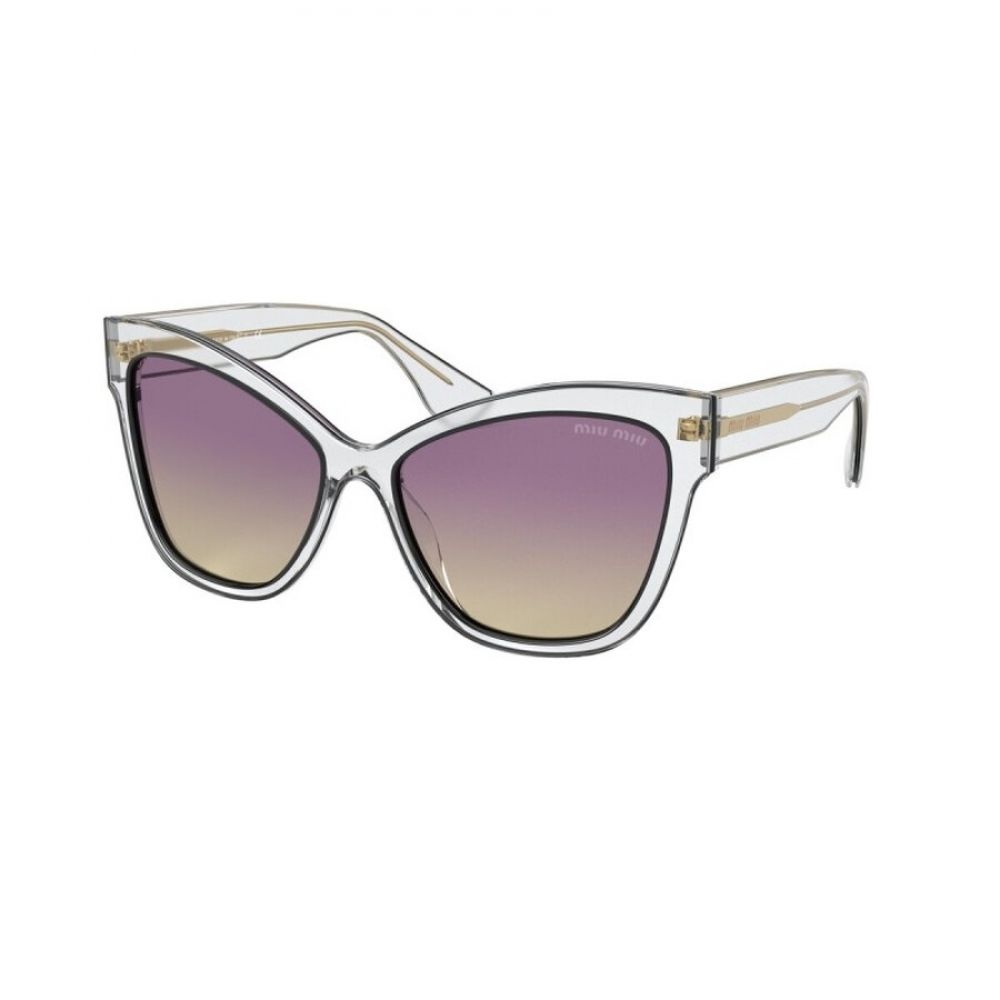 미우미우 바이올렛 그라데이션 버터플라이 여성용 선글라스 MU 08VS 03I09B 56