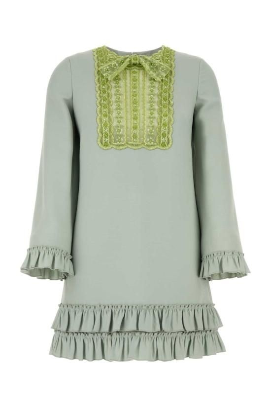 [해외] 발렌티노 25SS 발렌티노 가라바니 미디 원피스 6B3VAF201CF QXH Green