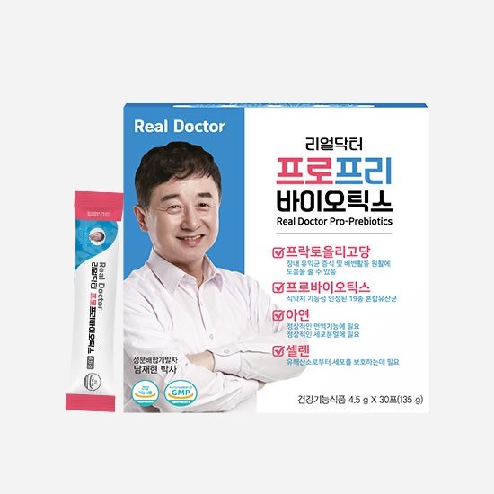 [롯데백화점] 리얼닥터 [리얼닥터] 프로프리바이오틱스 4.5g x 30포 (1개월분) / 남재현 유산균