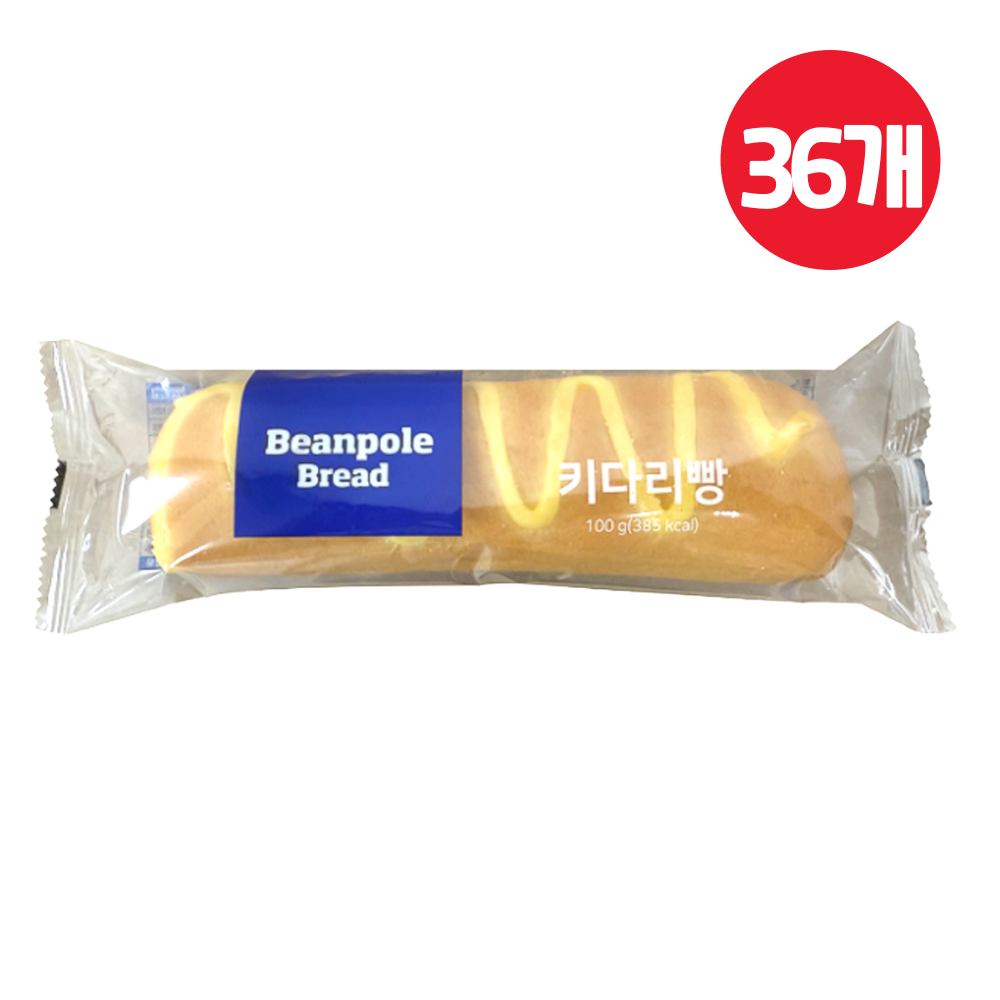 천원빵 키다리빵 100g ×36개