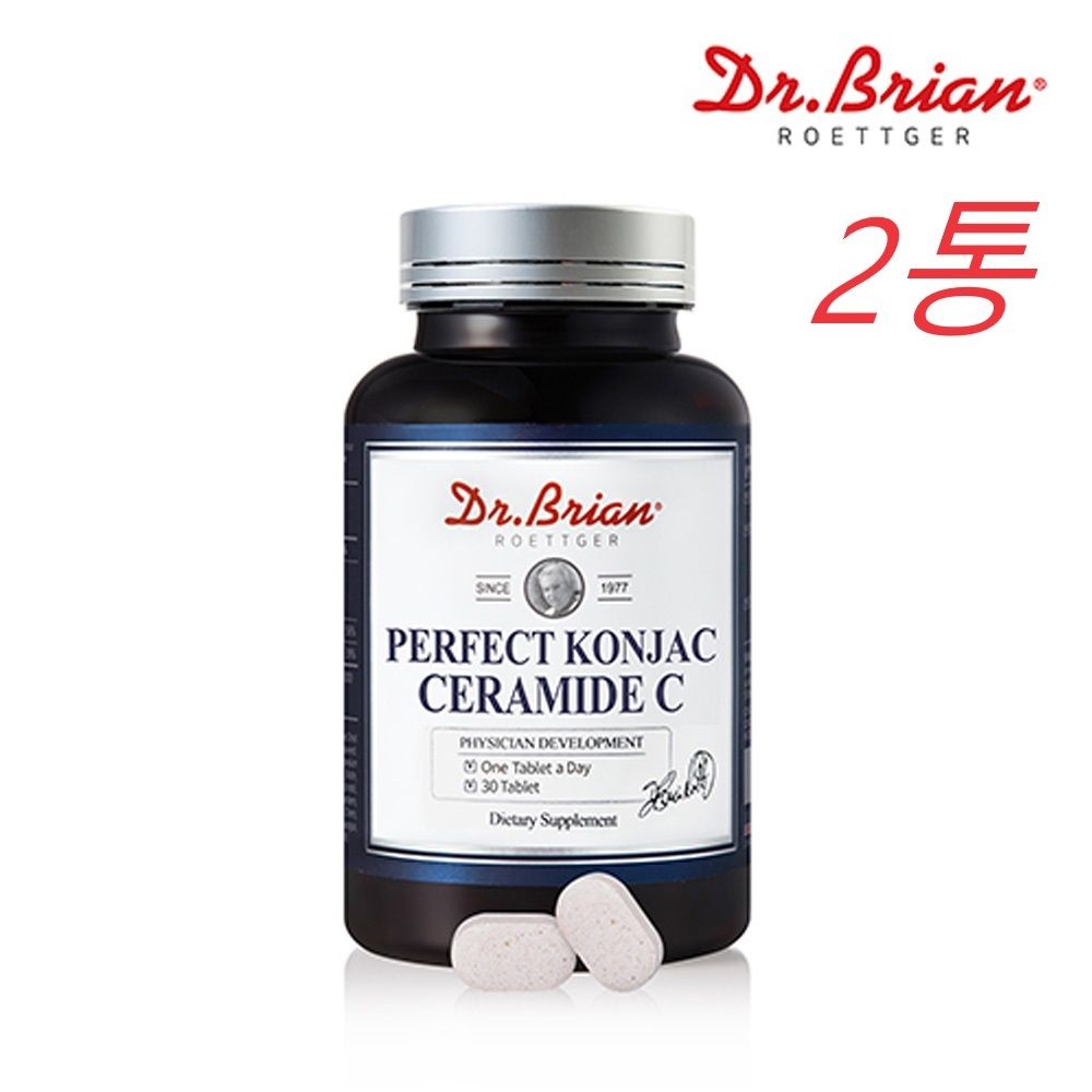 제품내별도표기 닥터브라이언 퍼펙트 곤약 세라마이드C 세라미드 곤약감자추출물 2통