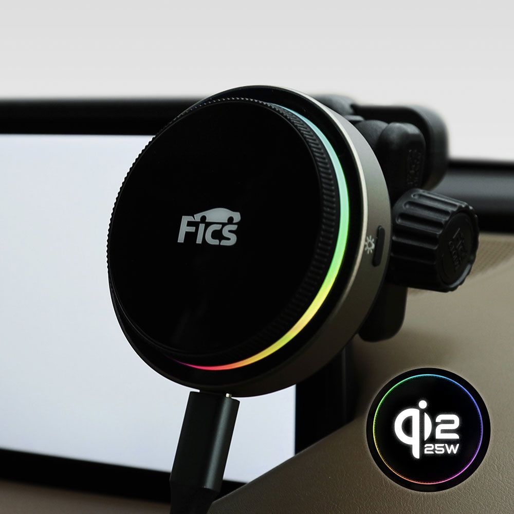 Qi2.2 픽스 맥세이프 펠티어 쿨링 차량용 핸드폰 무선 고속 충전거치대 S23 (S23+시거잭1포트 45W[C05X])