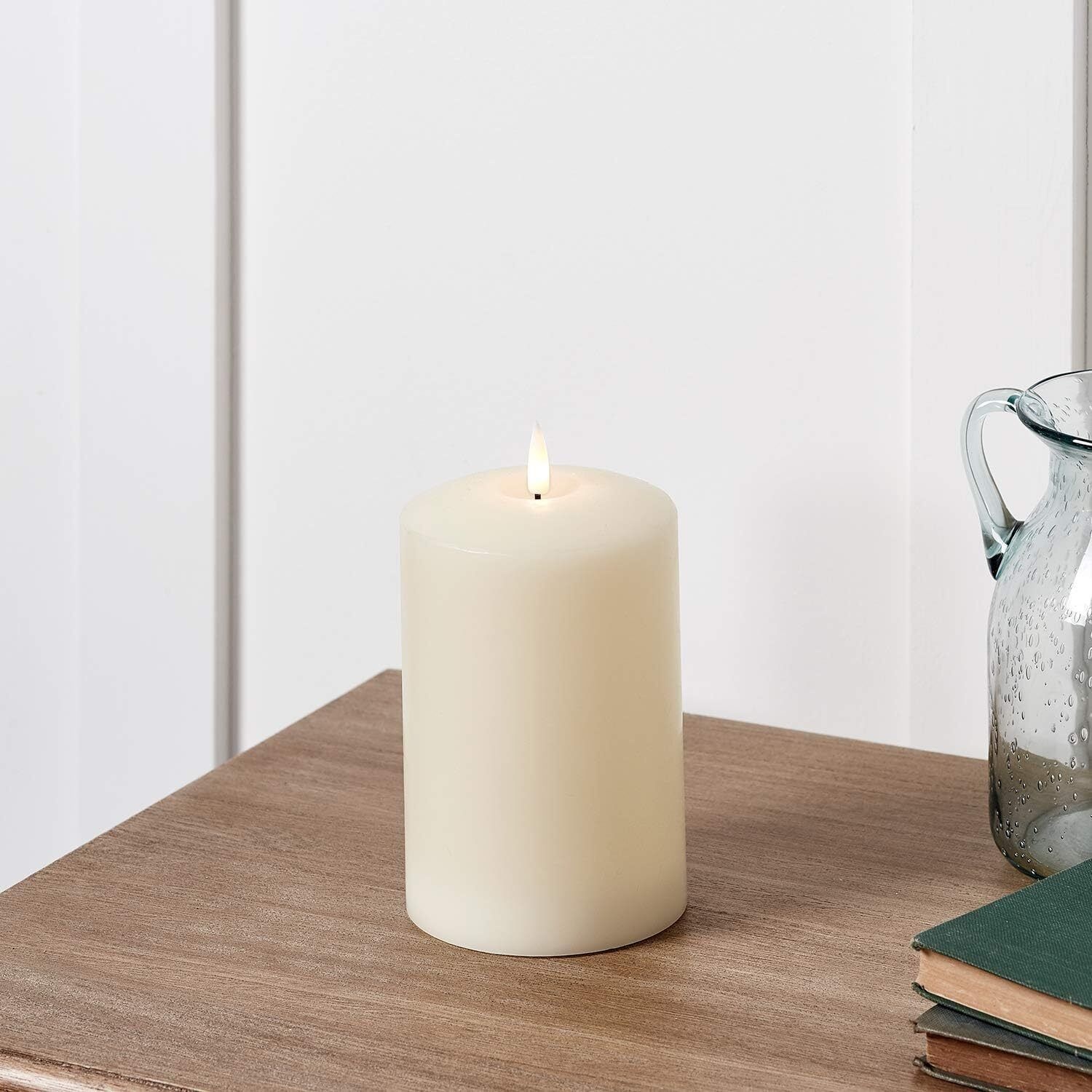 [해외] Lights4fun TruGlow 무불꽃 LED 캔들 따뜻한 무드 조명