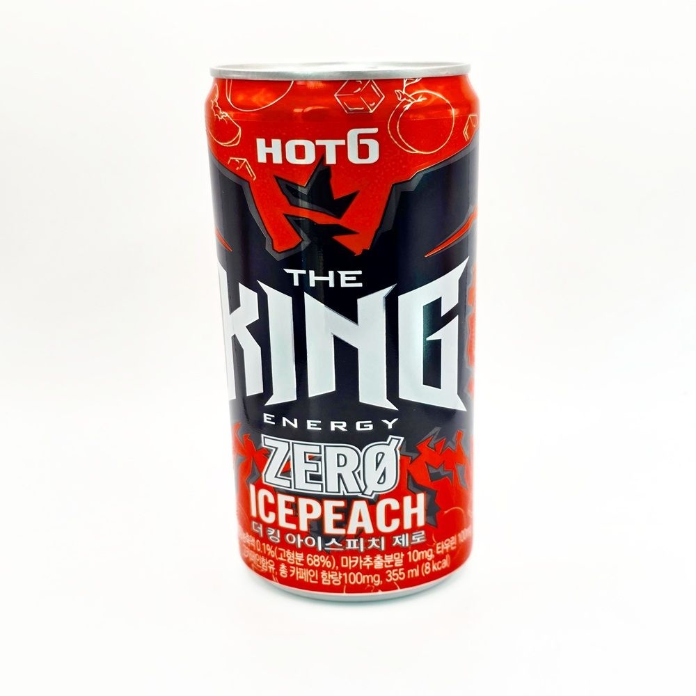 칠성 핫식스 더킹 아이스피치 제로 355ml 24개