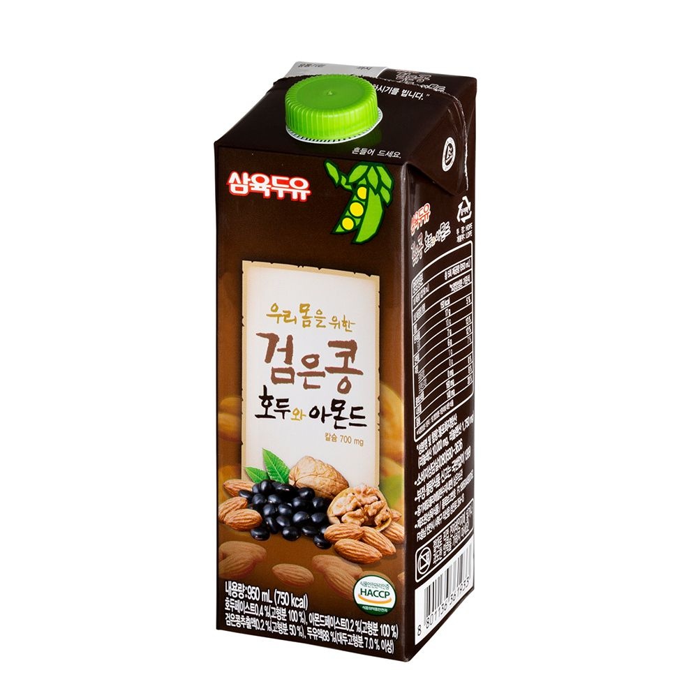 삼육식품 삼육두유 검은콩 호두&아몬드 950mlx12입
