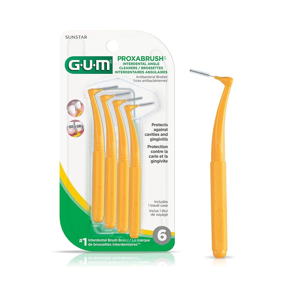 선스타검 GUM 검 고-비트윈스 앵글 클리너 (3012) 3개입 6개입