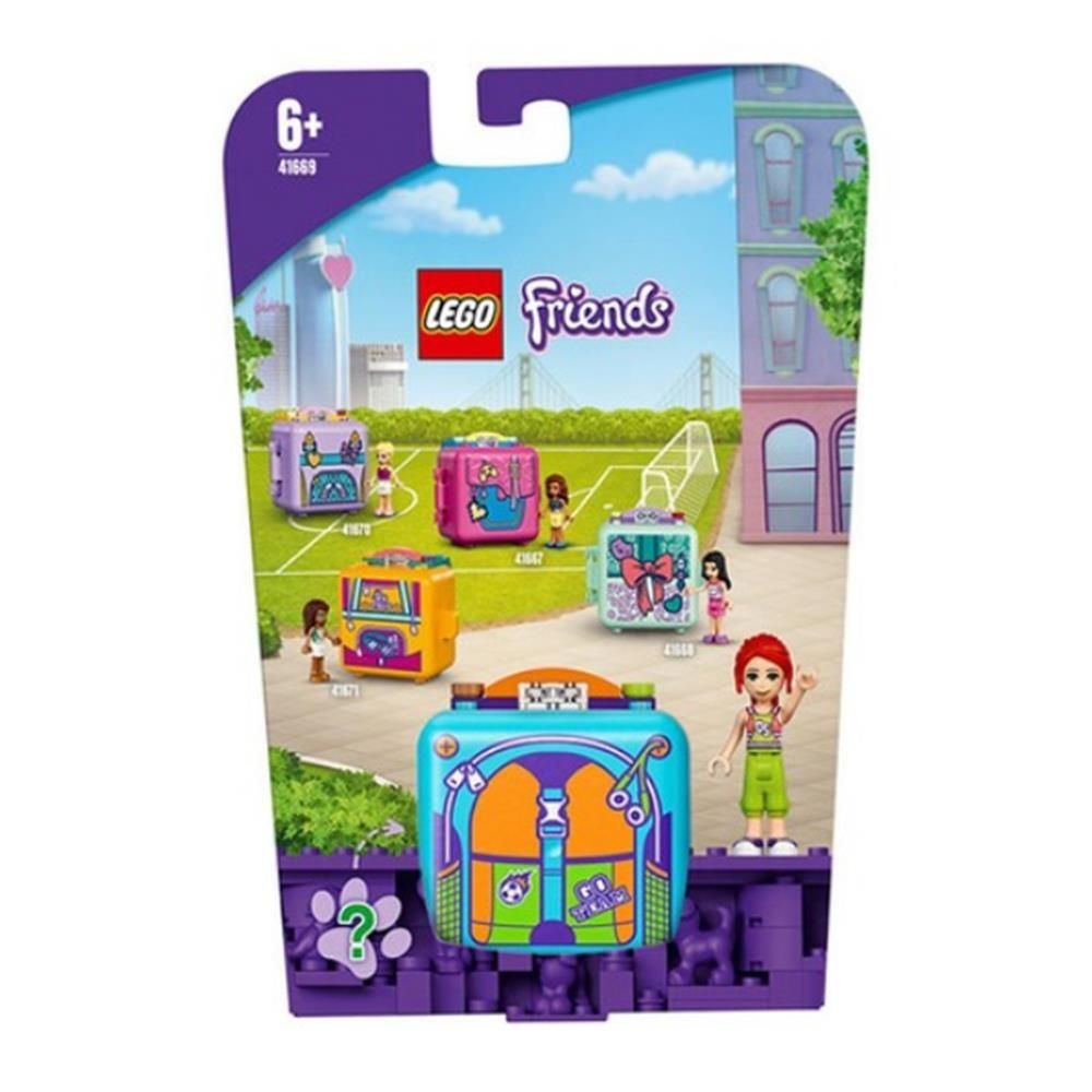 레고 41669 프렌즈 미아의 축구 큐브 서바이벌 내기게임 서바이벌게임 취미 초보자 장난감