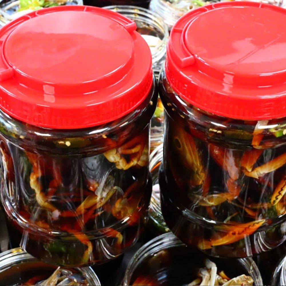 삼점 알배기 암꽃게장 2kg+2kg 총4kg (1통당 8-12미내외) 간장게장 꽃게장