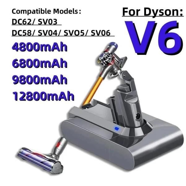 대용량 다이슨 로봇청소기 배터리 21.6V (다이슨 V6 DC62