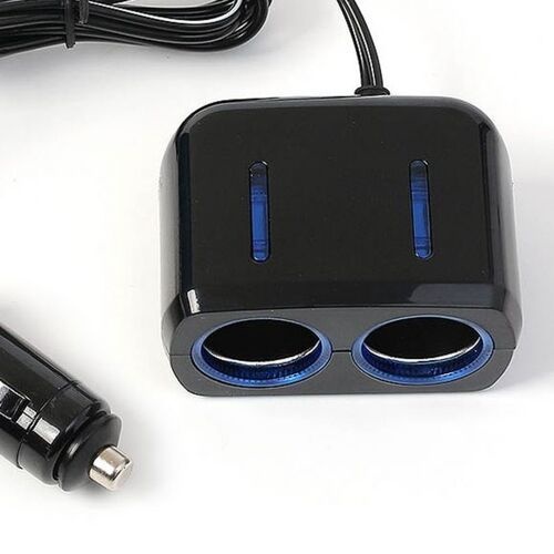 감동필링크 차량용 LED 2소켓 12V 24V 자동 전압 시거잭