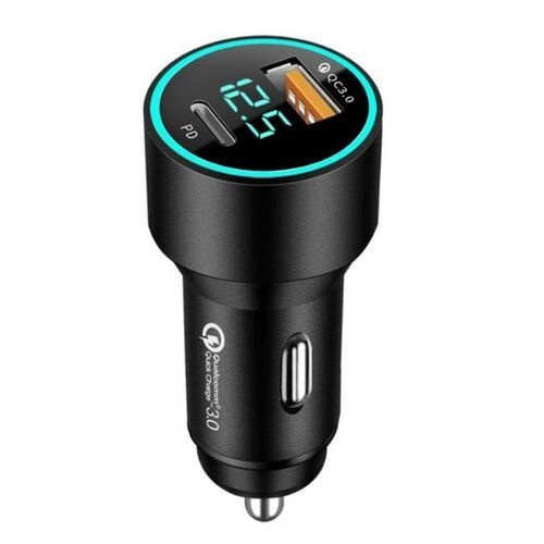 감동필링크 차량용 멀티 QC3.0 PD 고속 충전 시거잭 S-1 블랙