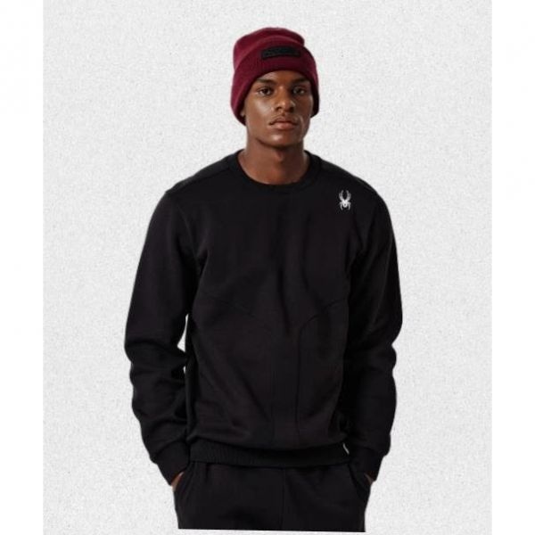 SPYDER <매장정품> 스파이더 SPYDER 남성 볼륨 라드패드 셋업 맨투맨 티셔츠 SPJFCNRL302MBLK V2SDE 1398355