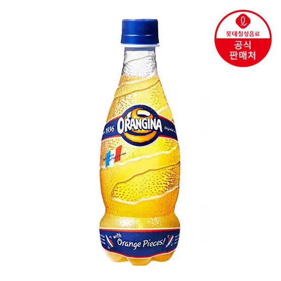 [엘포인트1,000점 적립](본사직영) 오랑지나 420ml 24펫